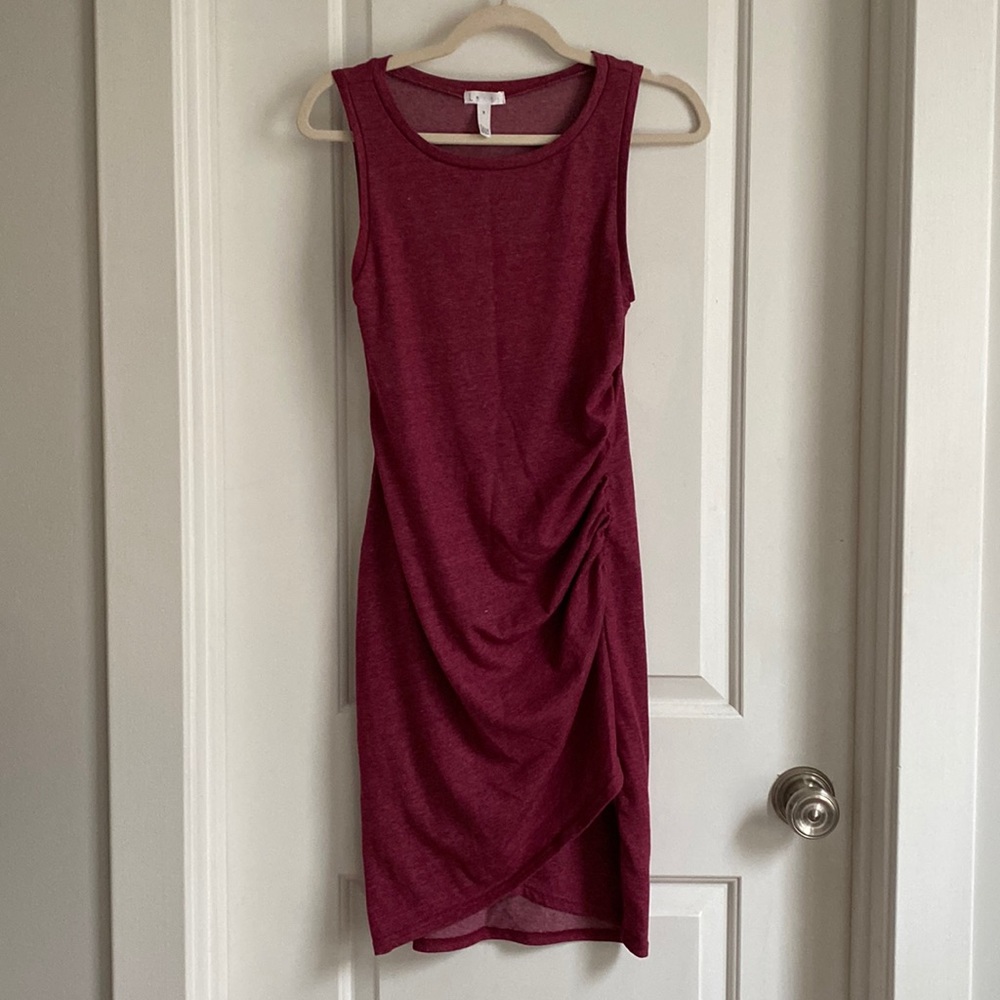 Leith Body Con Red Dress